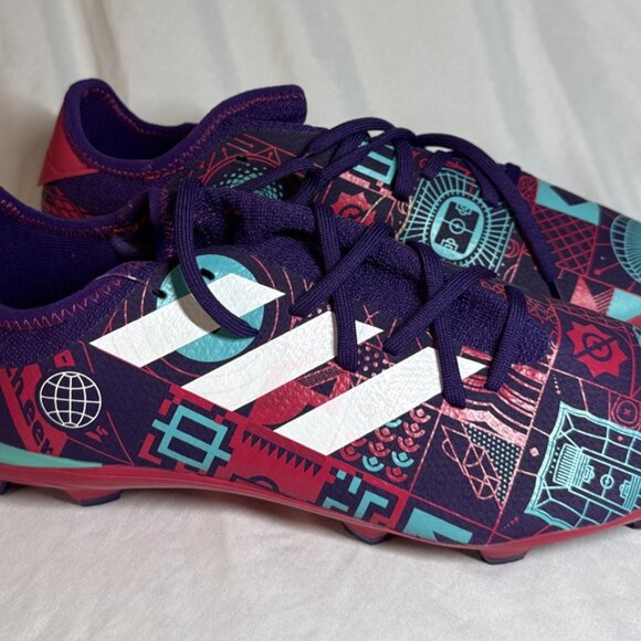 NWT Adidas Gamemode Knit Firm Ground Soccer Cleats Men Size 8 Women Size 9 Shoes main image 4